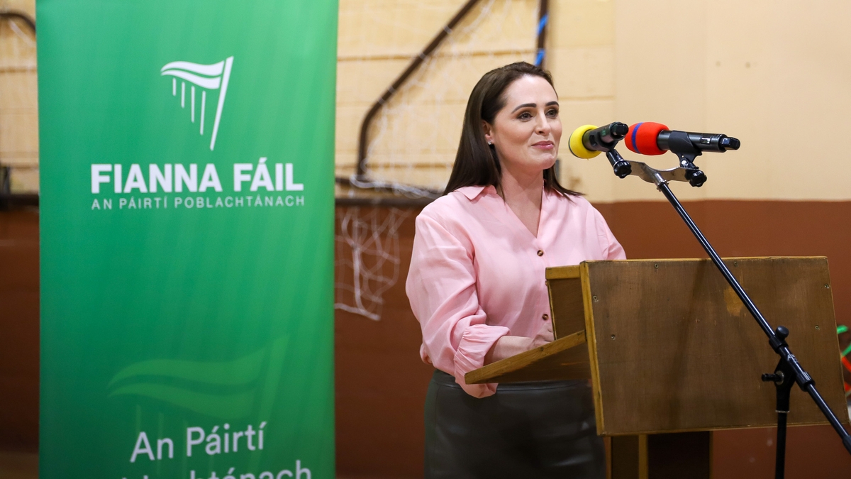 Gráinne Seoige, iarrthóir Fhianna Fáil, Gaillimh Thiar.