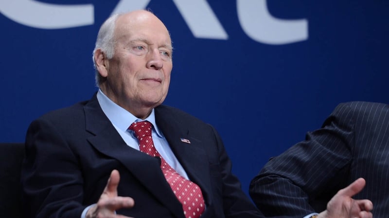Dick Cheney served as vice president under Republican President George W Bush from 2001 till 2009 (File image)