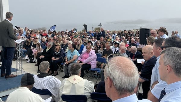 The CEO of the RNLI Peter Sparkes spoke at the opening ceremony