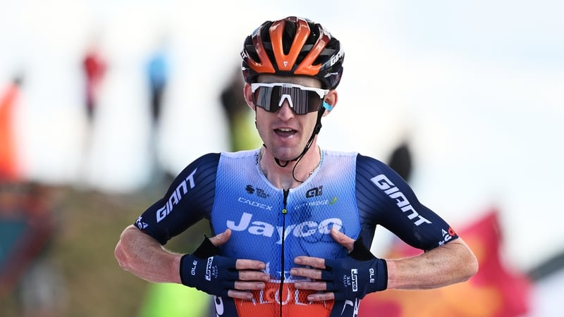 Eddie Dunbar has doubled up at the Vuelta