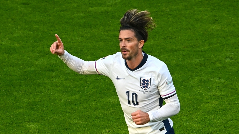 Jack Grealish has named in the England squad for the coming window