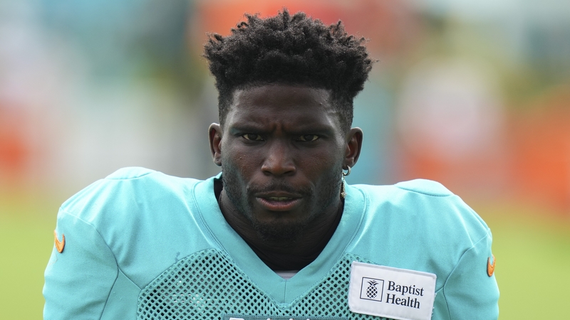 Tyreek Hill was detained by police ahead of the Dolphins' season opener