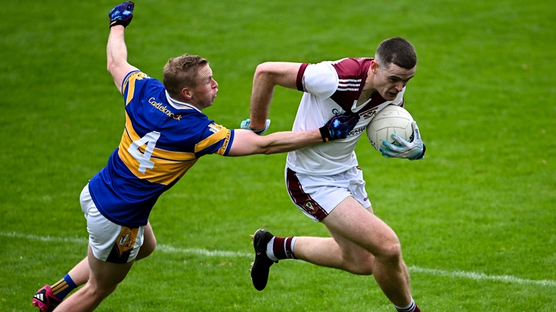 Brian Fenton's Raheny were overcome by 14-man Castleknock