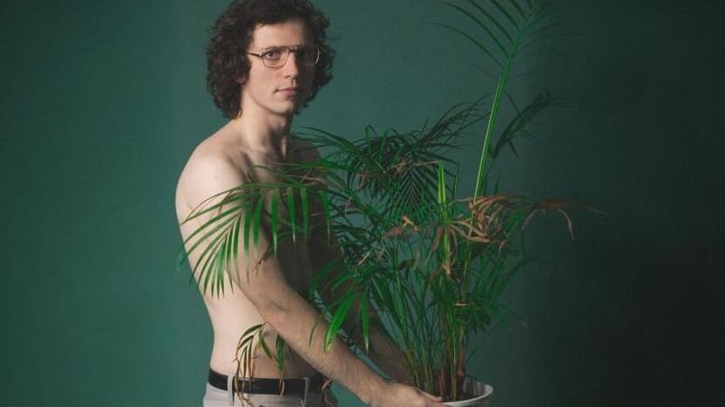 John Spillane, and unnamed plant (Pic: Karl O'Reilly)