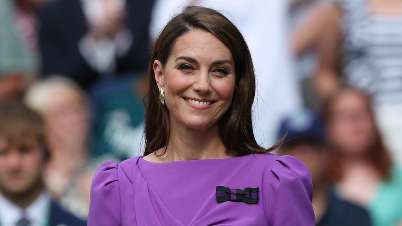 Britain's Princess of Wales Kate Middleton released a video on Monday about her cancer journey