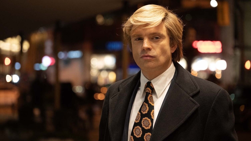 Sebastian Stan as Donald Trump in The Apprentice