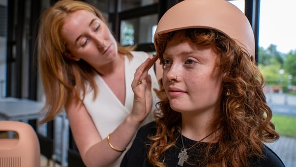 Olivia Humphreys developed her invention 'Athena' after witnessing her mother Vicky's battle with cancer