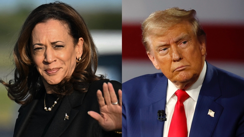 Kamala Harris and Donald Trump will take part in their only scheduled debate at 2am Irish time