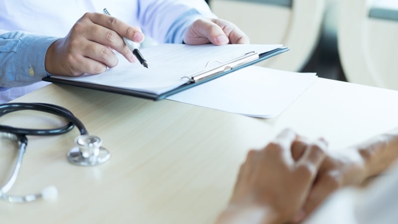 Around 45% of those who self-reported to work over 48 hours said they were working in direct patient care (Stock image)