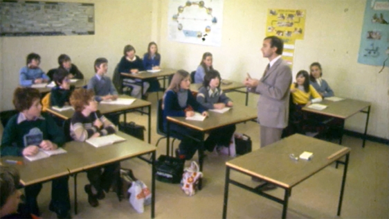 Portmarnock Community School in County Dublin, 1979.