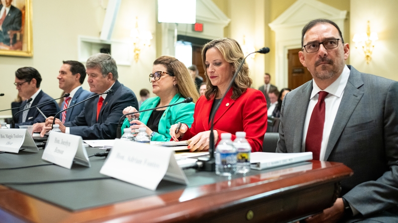 US state election officials testify during the House Administration Committee hearing on 'American Confidence in Elections'