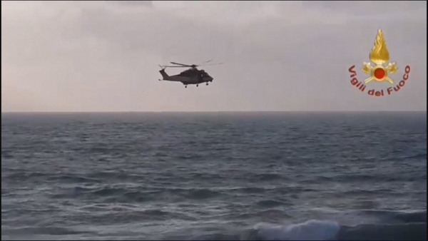 A body was removed from the water near the village of Portu Maga