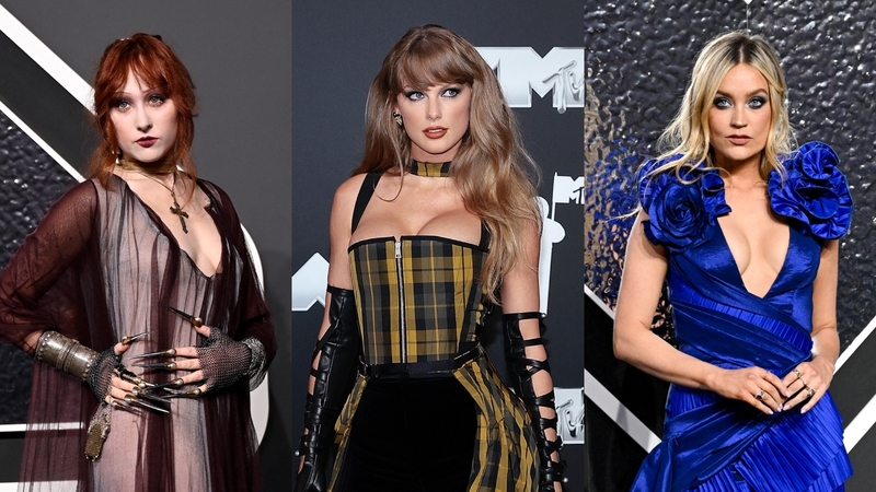 Chappell Roan, Taylor Swift, Laura Whitmore. All images courtesy of Getty