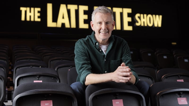 The Late Late Show, RTÉ One and RTÉ Player, 9.35pm on Friday