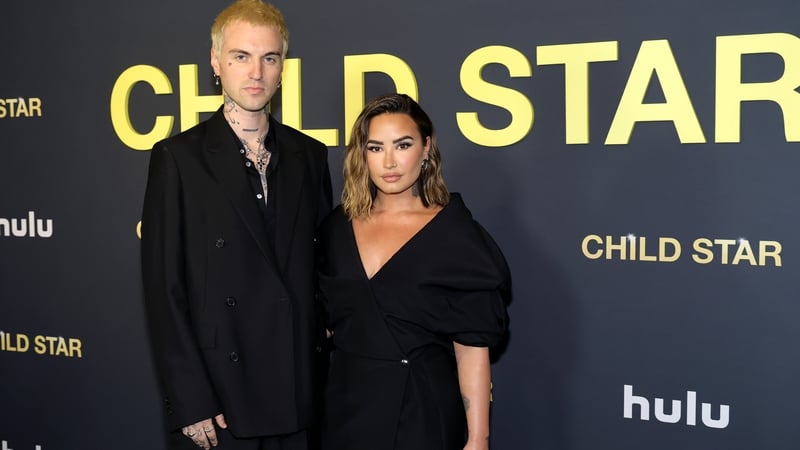 Jordan Lutes and Demi Lovato