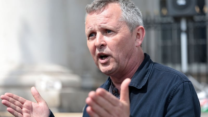Dún Laoghaire TD Richard Boyd-Barrett said the party will campaign on a platform of refusing to form a coalition with either Fianna Fáil or Fine Gael (Photo: RollingNews.ie)