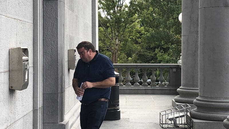 Joseph Baldwin, of Ballyaneen, Gort, Co Galway arrives at Ennis District Court