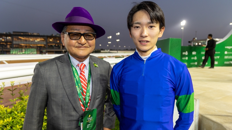 Trainer Yoshito Yahag and jockey Ryusei Sakai will team up with Shin Emperor in the Leopardstown feature