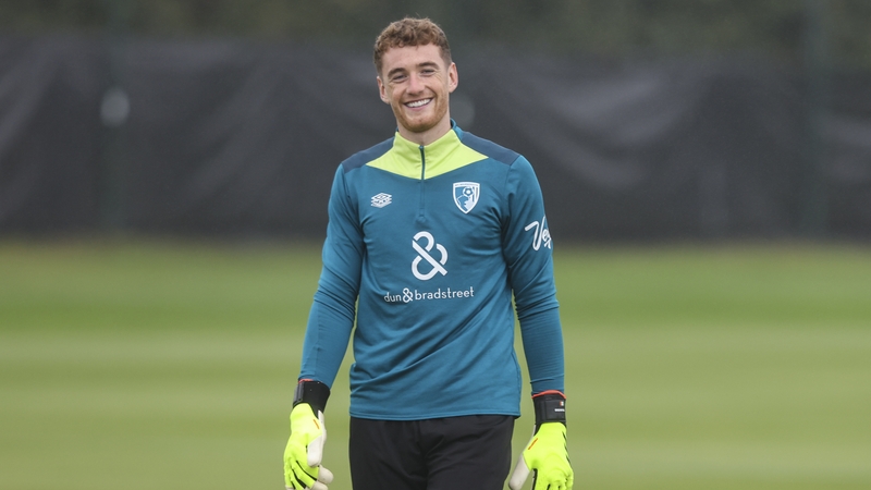 Mark Travers will start against Chelsea on Saturday night