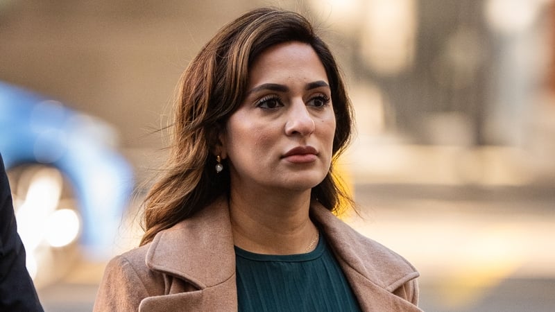 Marieha Hussain denied the prosecution's allegation that the placard was 'racially abusive'