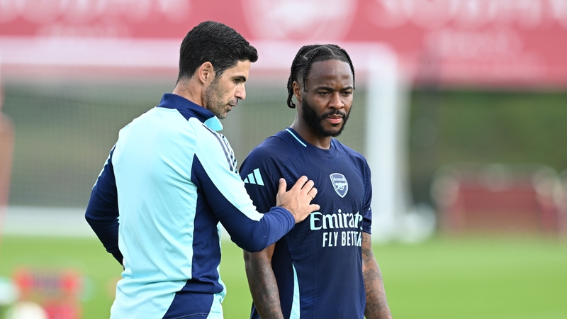 Mikel Arteta wants Raheem Sterling to rediscover his form