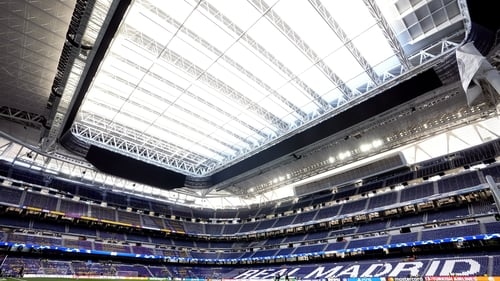 "Real Madrid has decided to provisionally reschedule the programme of events and concerts at the Santiago Bernabéu," the club said in a statement Photo: Press Association