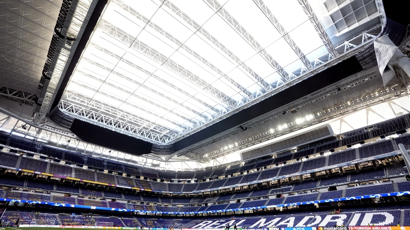 "Real Madrid has decided to provisionally reschedule the programme of events and concerts at the Santiago Bernabéu," the club said in a statement Photo: Press Association