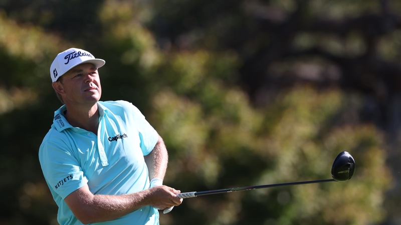 Patton Kizzire is on top at the halfway point