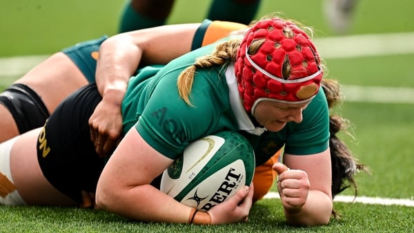 Aoife Wafer is the Guinness Rugby Writers of Ireland women's XVs player of the year
