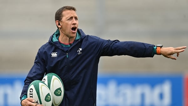 Ireland head coach Scott Bemand