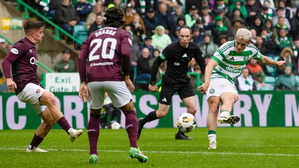 Luke McCowan scores Celtic's second goal