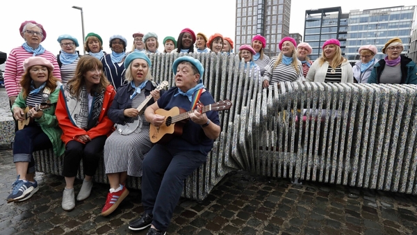 The official title of the piece is Restless: Liffey Love