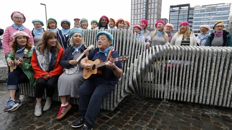 The official title of the piece is Restless: Liffey Love