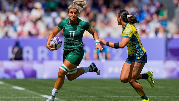 Erin King is more used to playing Sevens but took immediately to international 15s