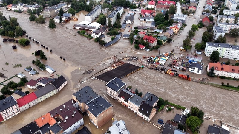 Flooding in Poland earlier this year caused widespread damage