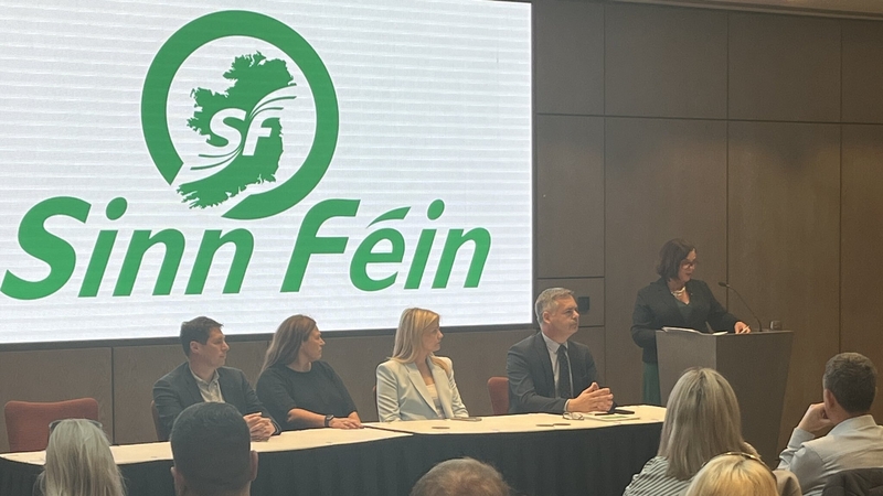 Sinn Féin is holding its annual think-in at the Clayton Hotel in Dublin