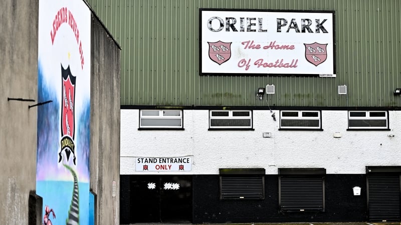 A view of Oriel Park