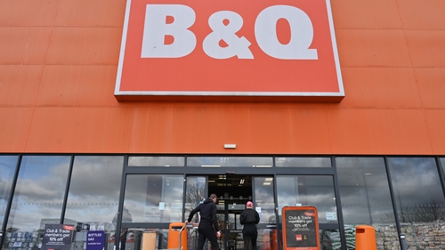 Kingfisher owns B&Q and Screwfix in Ireland and the UK and Castorama and Brico Depot in France