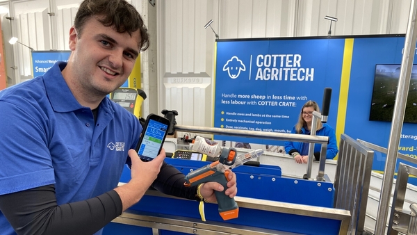Cotter Agritech in the Machinery Yard of the Innovation Arena at the National Ploughing Championships
