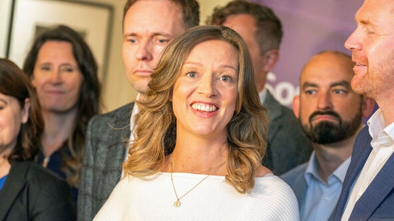 Holly Cairns was speaking at the Social Democrats' annual think-in in Dublin (pic: RollingNews.ie)