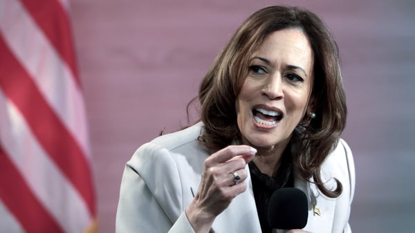 Kamala Harris said she checked to see if Donald Trump 'was OK'