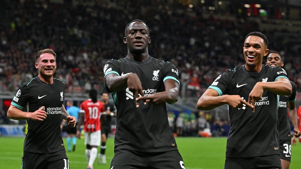 Ibrahima Konate's (c) goal started the Liverpool turnaround