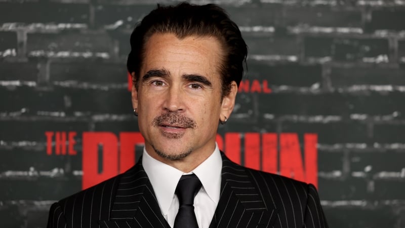 Colin Farrell is back on TV screens this month in The Penguin (Pic: Getty)