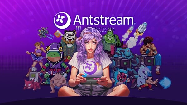 Antstream Arcade is a cloud gaming platform with over 1,300 retro titles