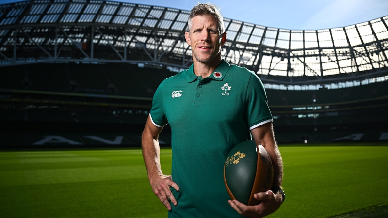 Simon Easterby will be the interim Ireland head coach for the Six Nations