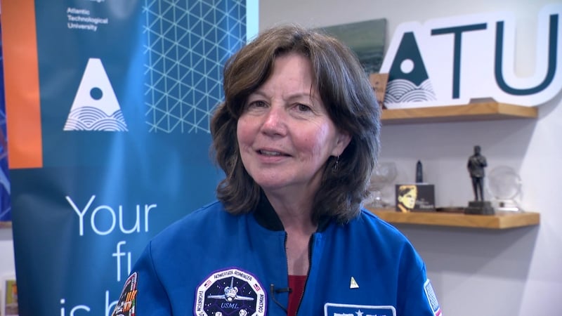 Cady Coleman encouraged Irish students to pursue careers in STEM subjects