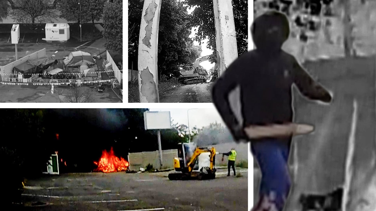 Inside the Protests: Cameras capture moment Coolock site attacked