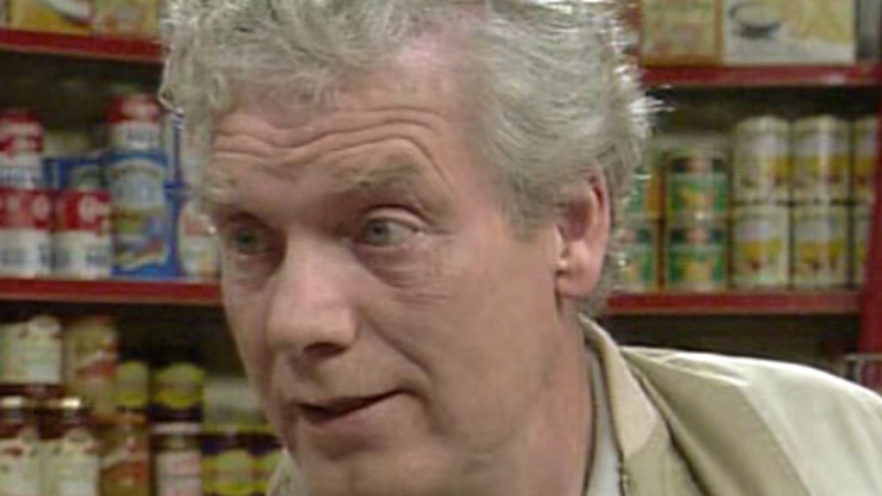Geoffrey Hinsliff played Don Brennan in Coronation Street from 1987 to 1997 Screengrab: ITV