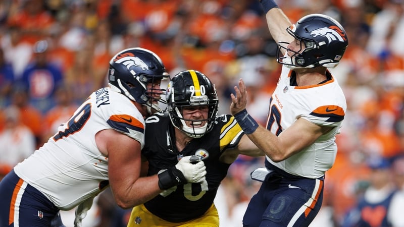 TJ Watt (C) and the Pittsburgh Steelers have started the season in ominous form