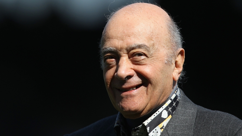 Mohamed Al Fayed, an Egyptian billionaire who owned Harrods - the luxury department store, for more than 25 years, died last year (file pic)